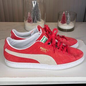 Puma Suede Classic - Red/White